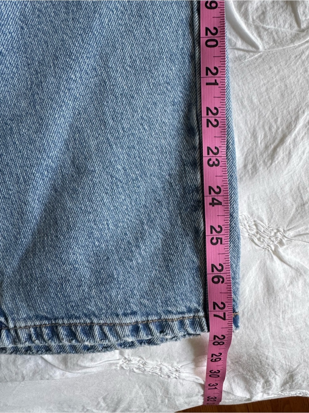 Zara Light Blue Barrel Jeans - Picture 5 of 7